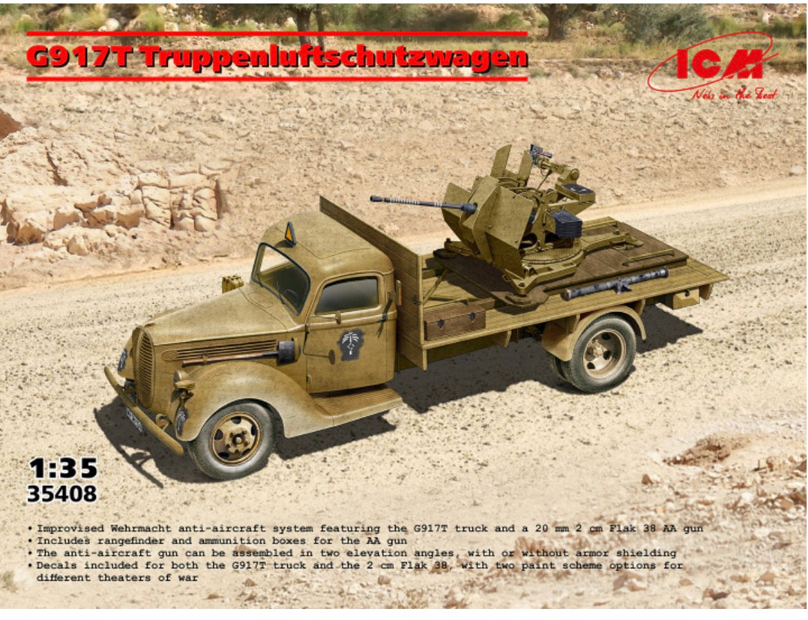 ICM 35408 G917T Truppen-luftschutzwagen