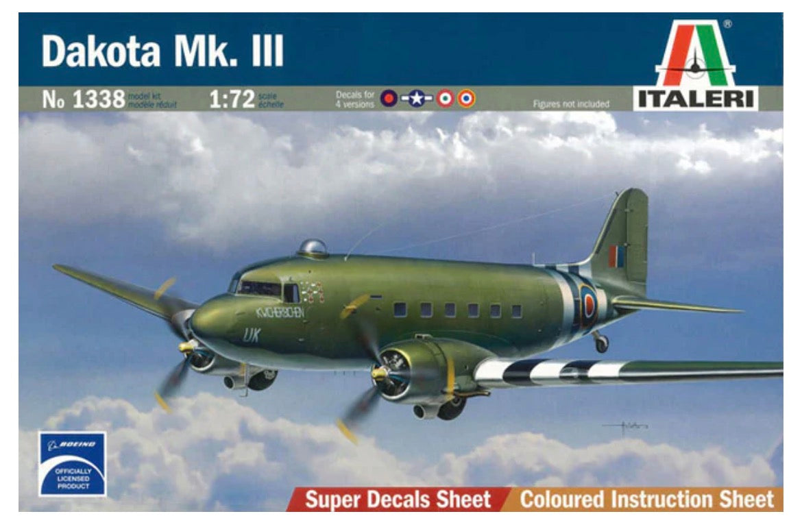 Italeri 1338 C-47 Skytrain/Dakota Mk.III
