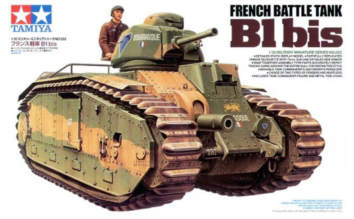 Tamiya 35282 B1 bis French Battle Tank