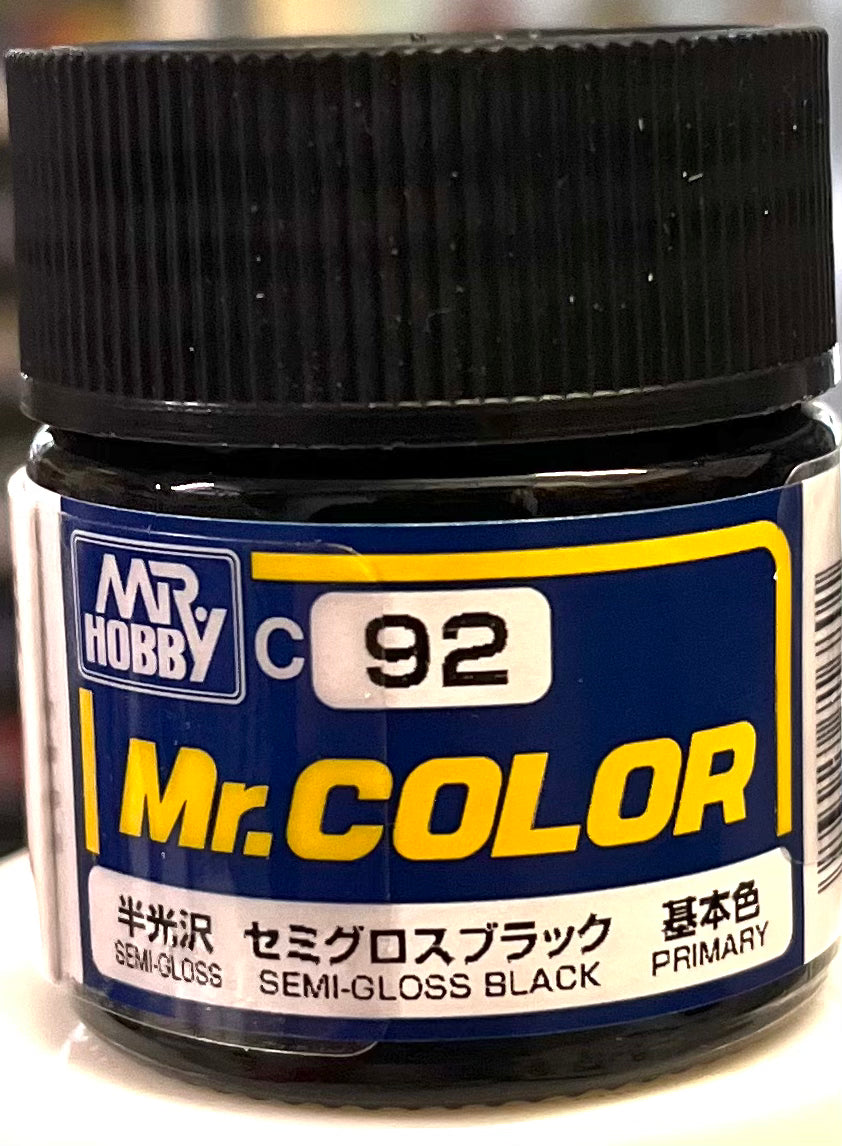 Mr. Color C92 Semi-Gloss Black