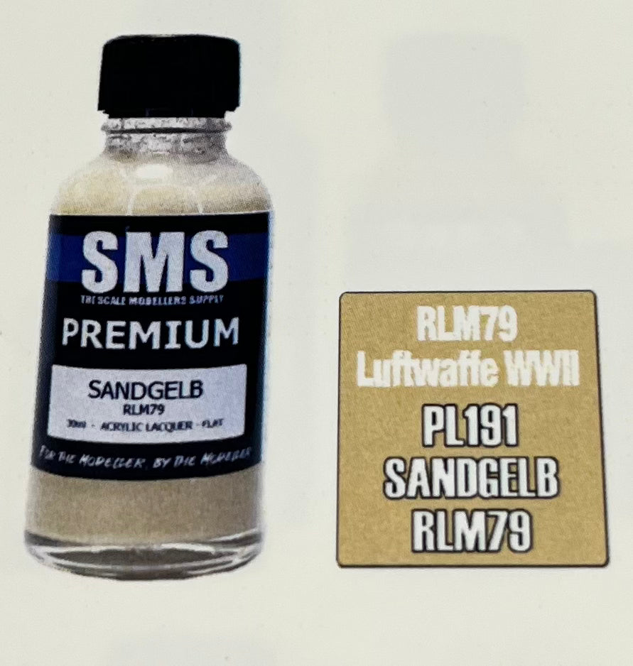 SMS PL191 Sandgelb RLM79