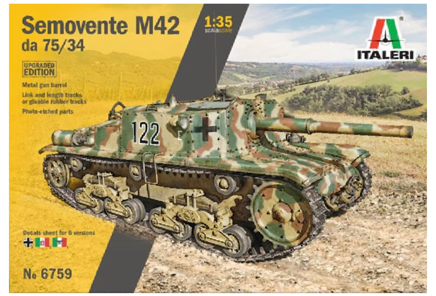Italeri No.6759 Semovente M42 da 75/34
