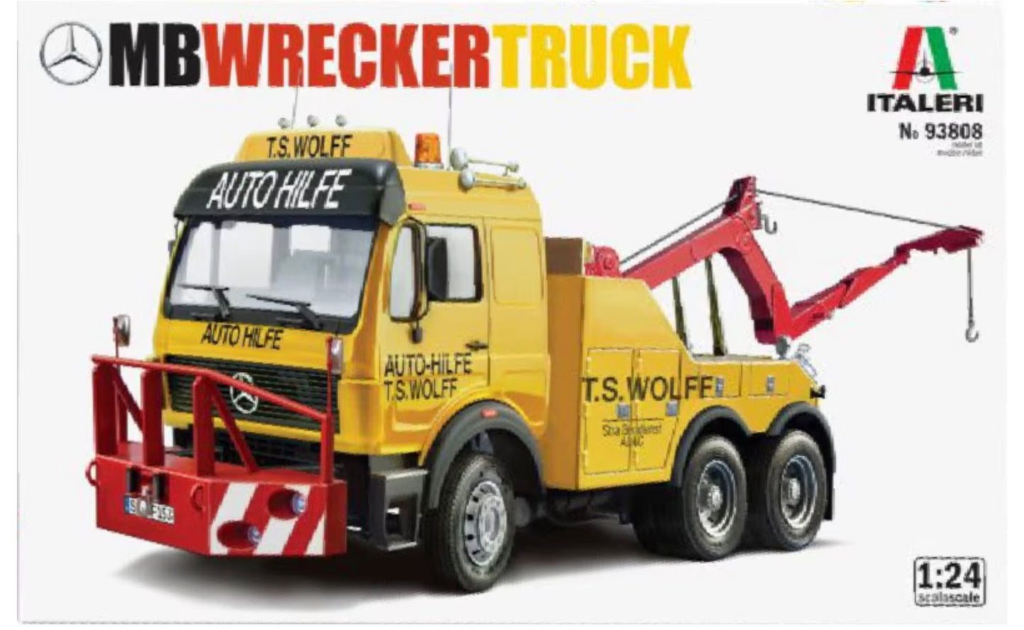 Italeri No.93808 MB Wrecker Truck