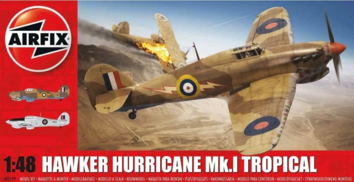 Airfix A05129 Hawker Hurricane Mk.1 Tropical