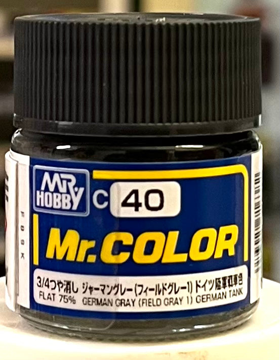 Mr. Color C40 Flat German Grey
