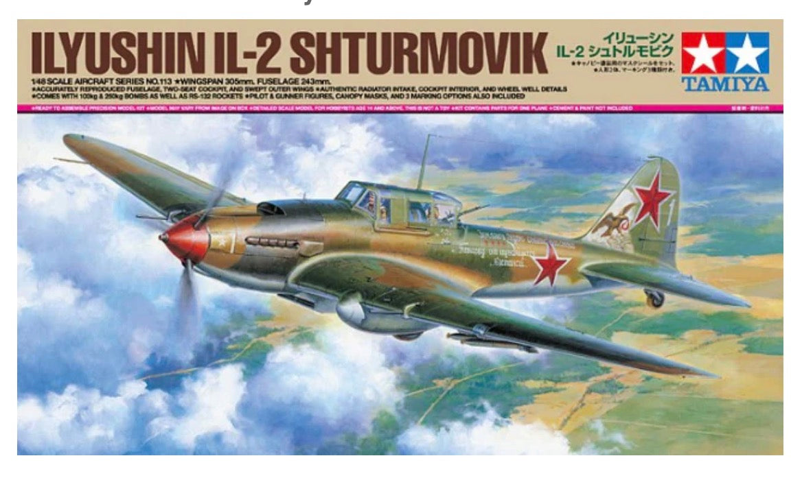 Tamiya 61113 Ilyushin IL-2 Shturmovik