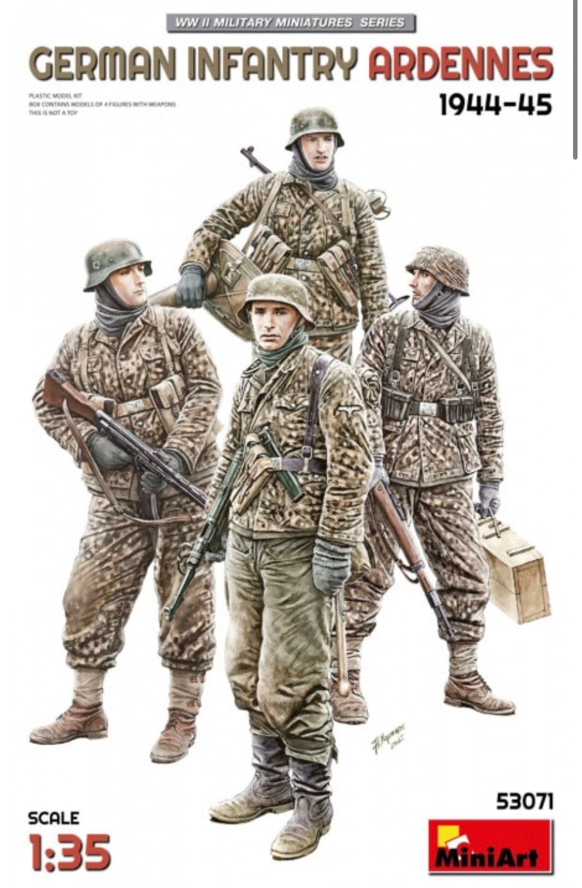 Miniart 53071 German Infantry Ardennes 1944-45
