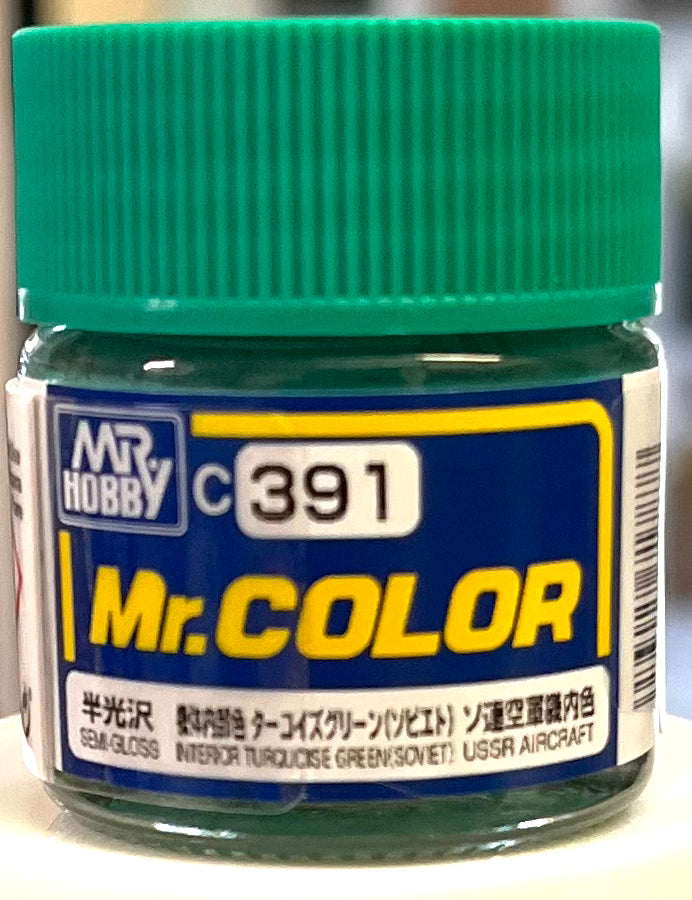 Mr. Color C391 Interior Turquoise Green (Soviet)