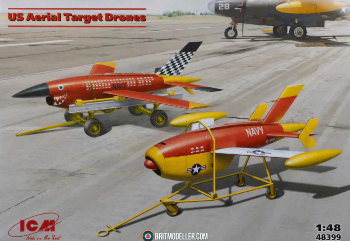ICM 48399 US Aerial Target Drones