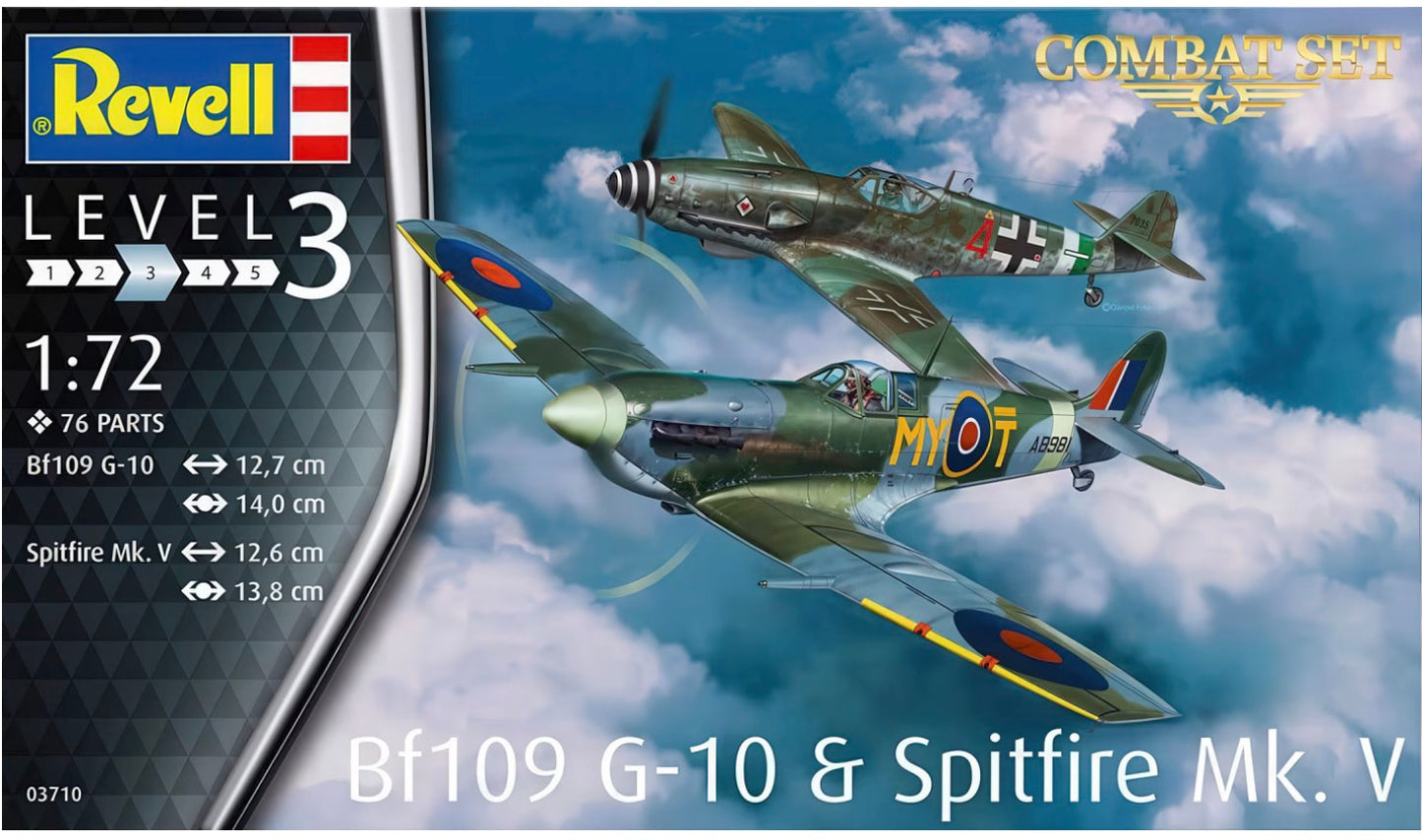 Revell 03710 Bf109 G-10 & Spitfire Mk.V