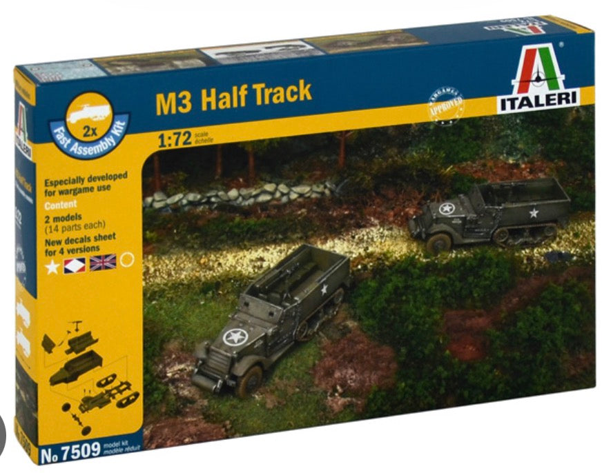 Italeri No.7509 M3 Halftrack