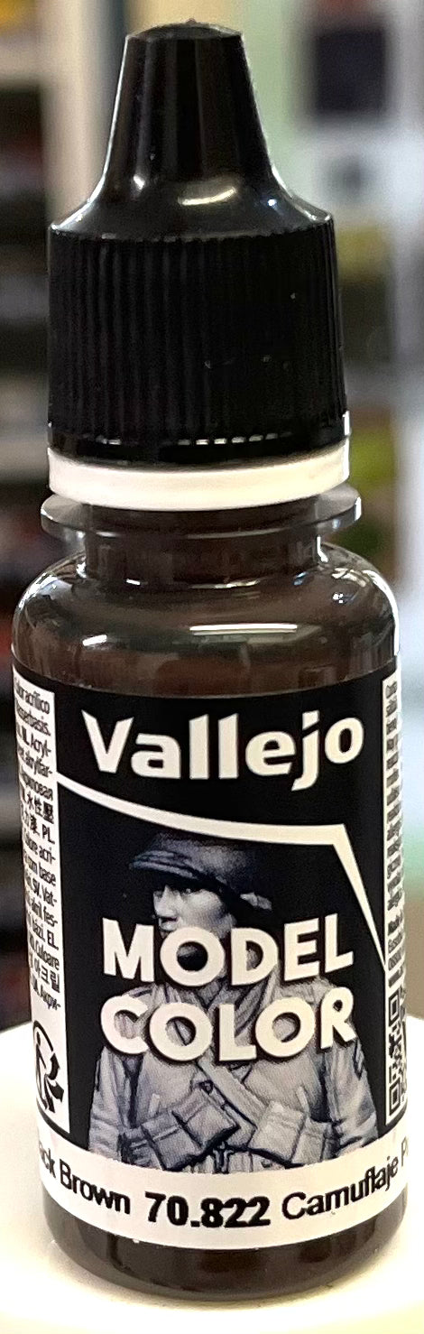 Vallejo Model Color 70.822 Cam. Black Brown