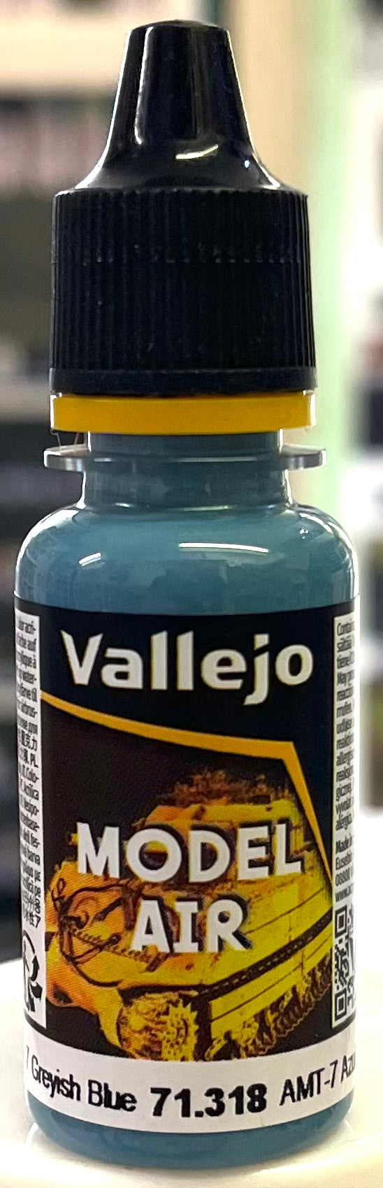 Vallejo Model Air 71.318 AMT-7 Greyish Blue