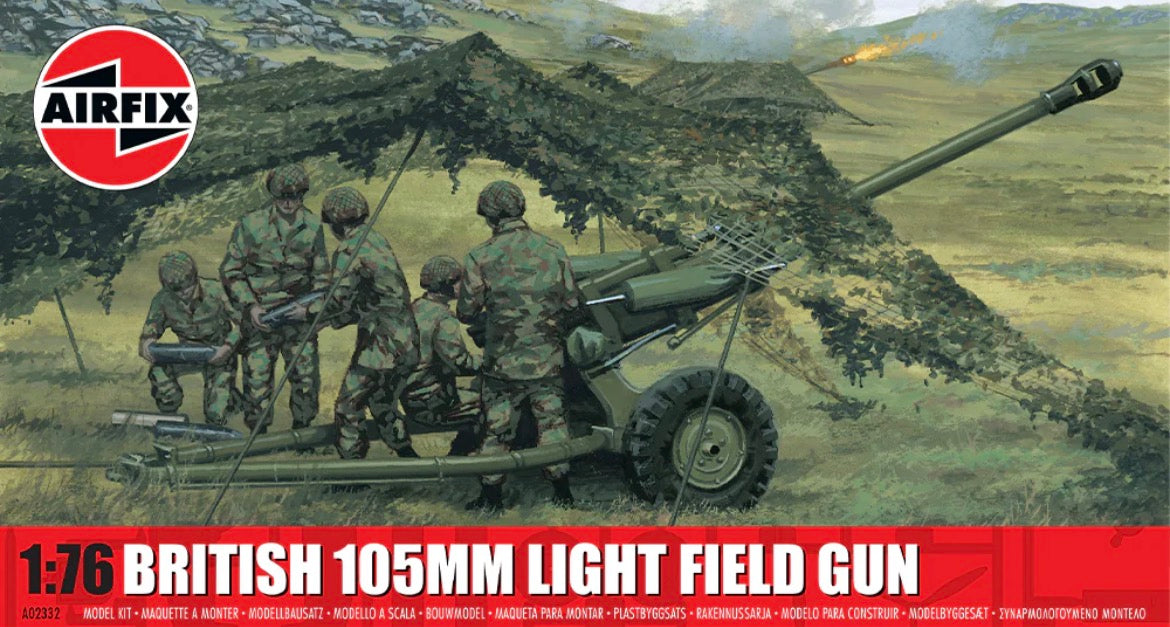 Airfix A02332 British 105mm Light Field Gun