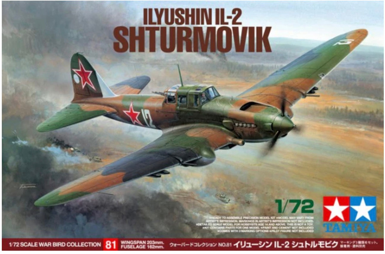 Tamiya 60781 Ilyushin IL-2 Shturmovik
