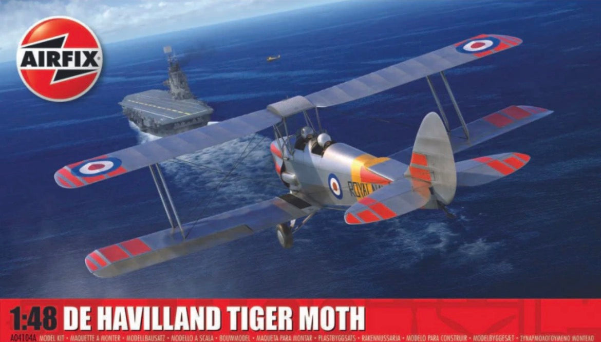 Airfix A04104A De Havilland Tiger Moth