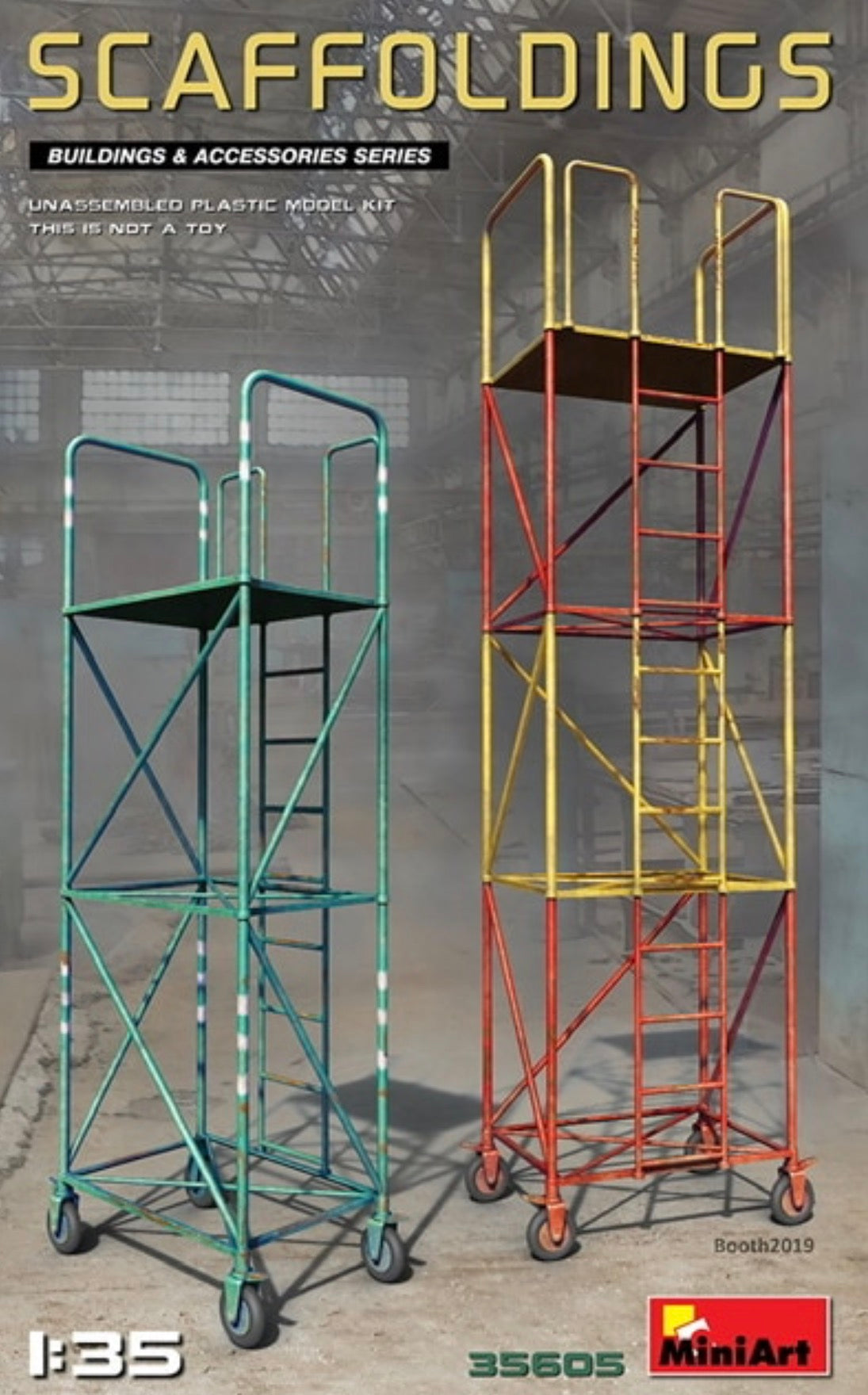 Miniart 35605 Scaffoldings