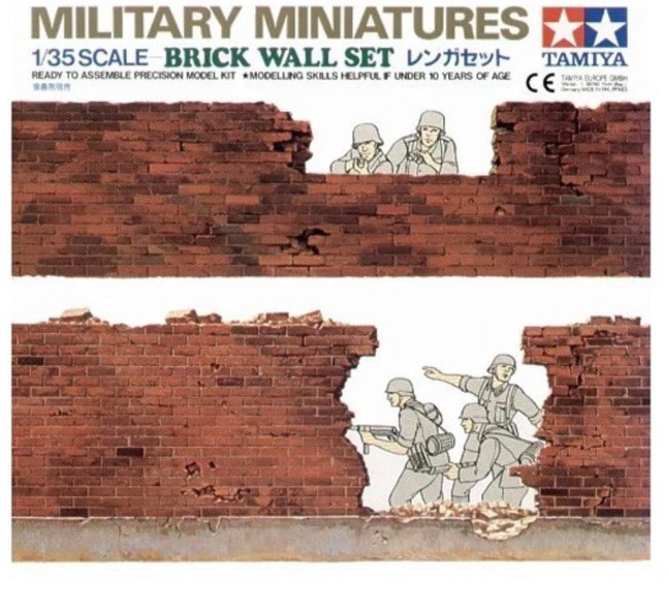 Tamiya 35028 Brick Wall Set