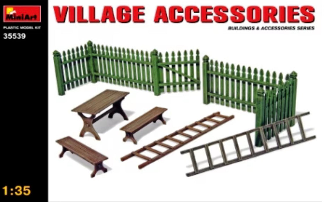 Miniart 35539 Village Accessories