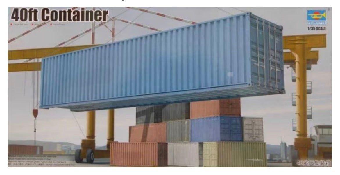 Trumpeter 01030 40ft Container