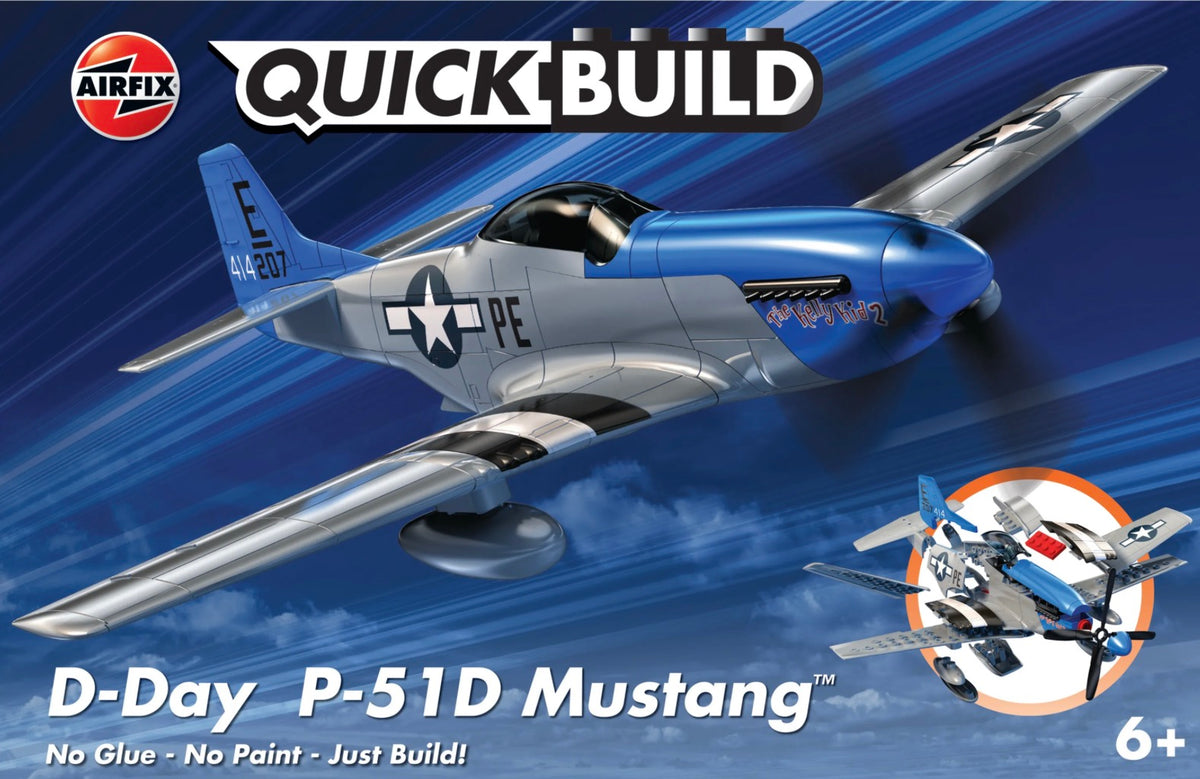 Airfix Quickbuild J6046 D-Day P-51D Mustang
