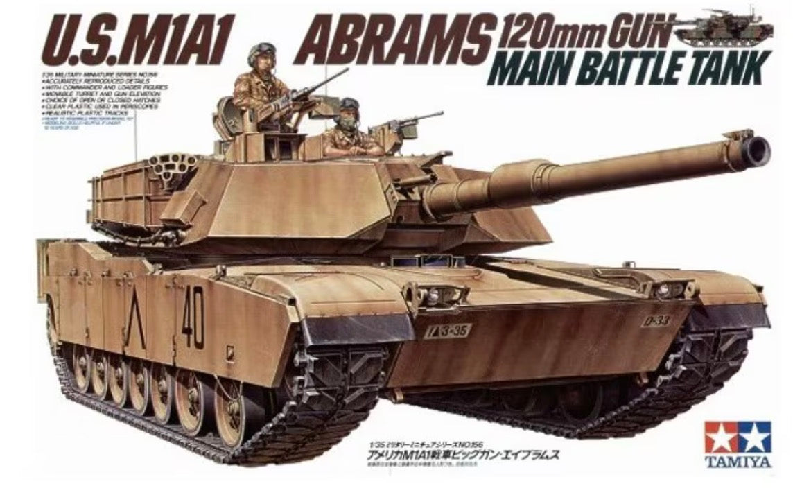 Tamiya 35156 US M1A1 Abrams