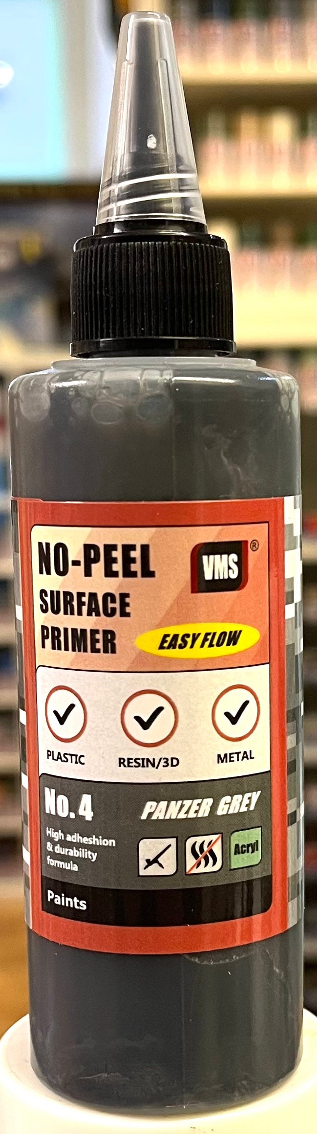 VMS No-Peel Surface Primer Panzer Grey