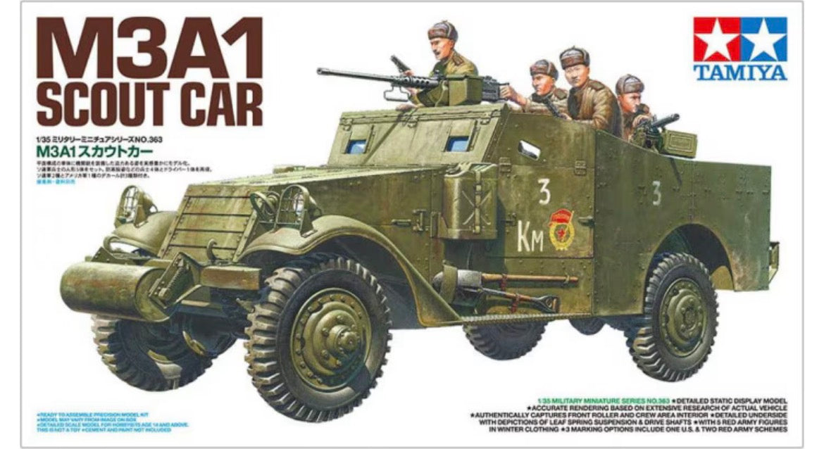 Tamiya 35363 M3A1 Scout Car
