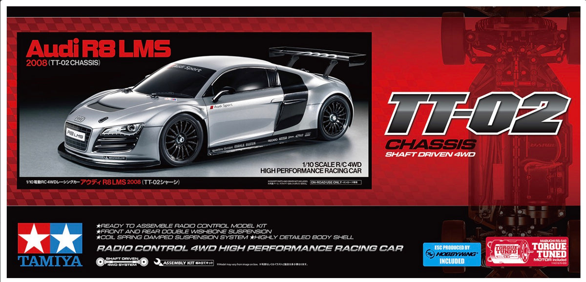 Tamiya 58749 Audi R8 LMS 2008