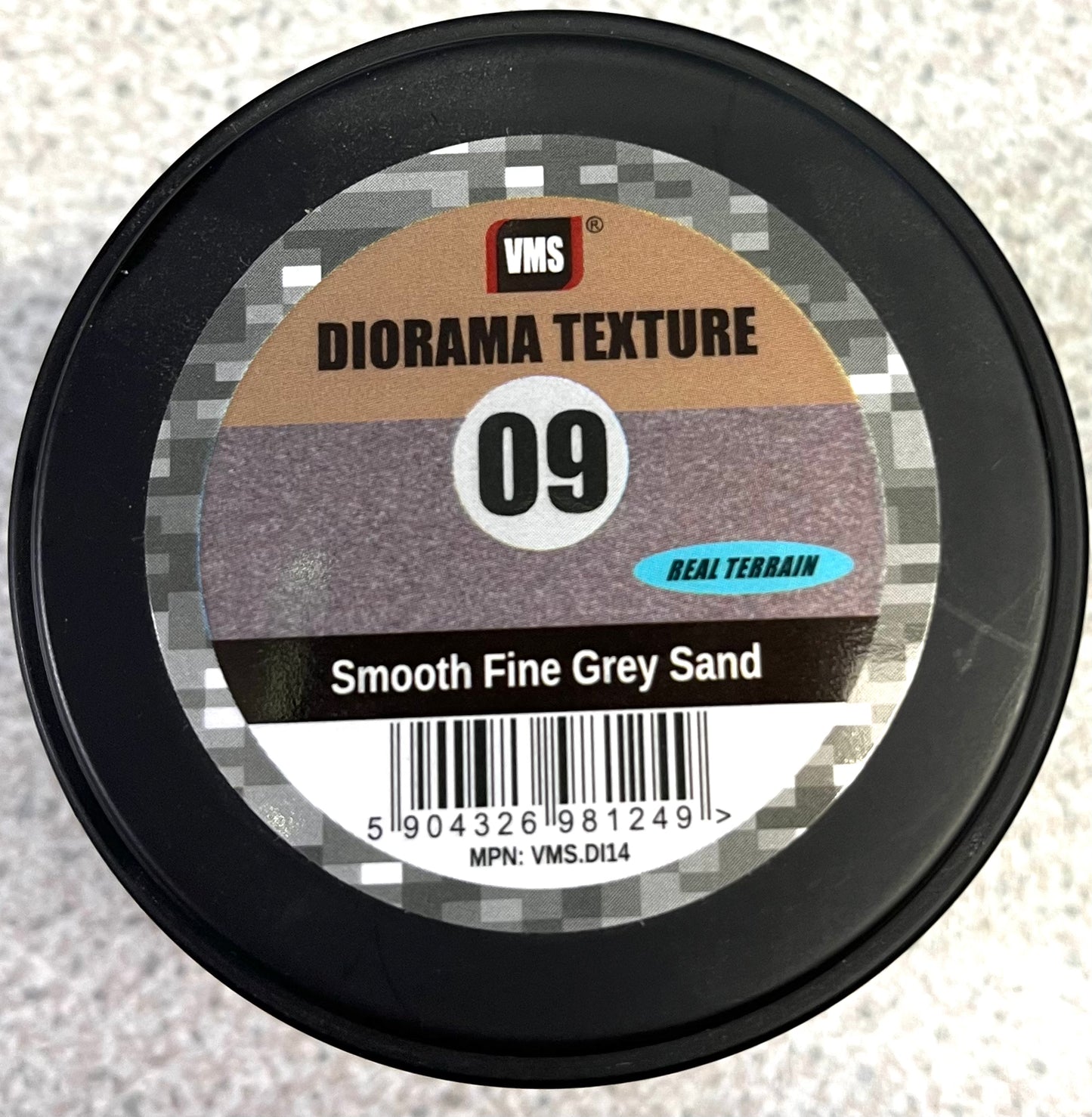 VMS Diorama Texture 09 Smooth Fine Grey Sand