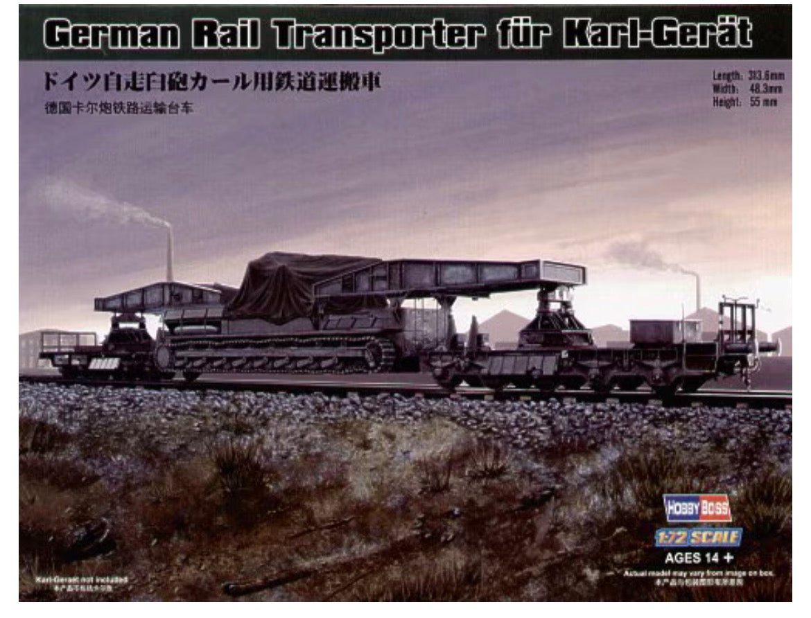 Hobbyboss 82906 German Rail Transport für Karl-Gerät