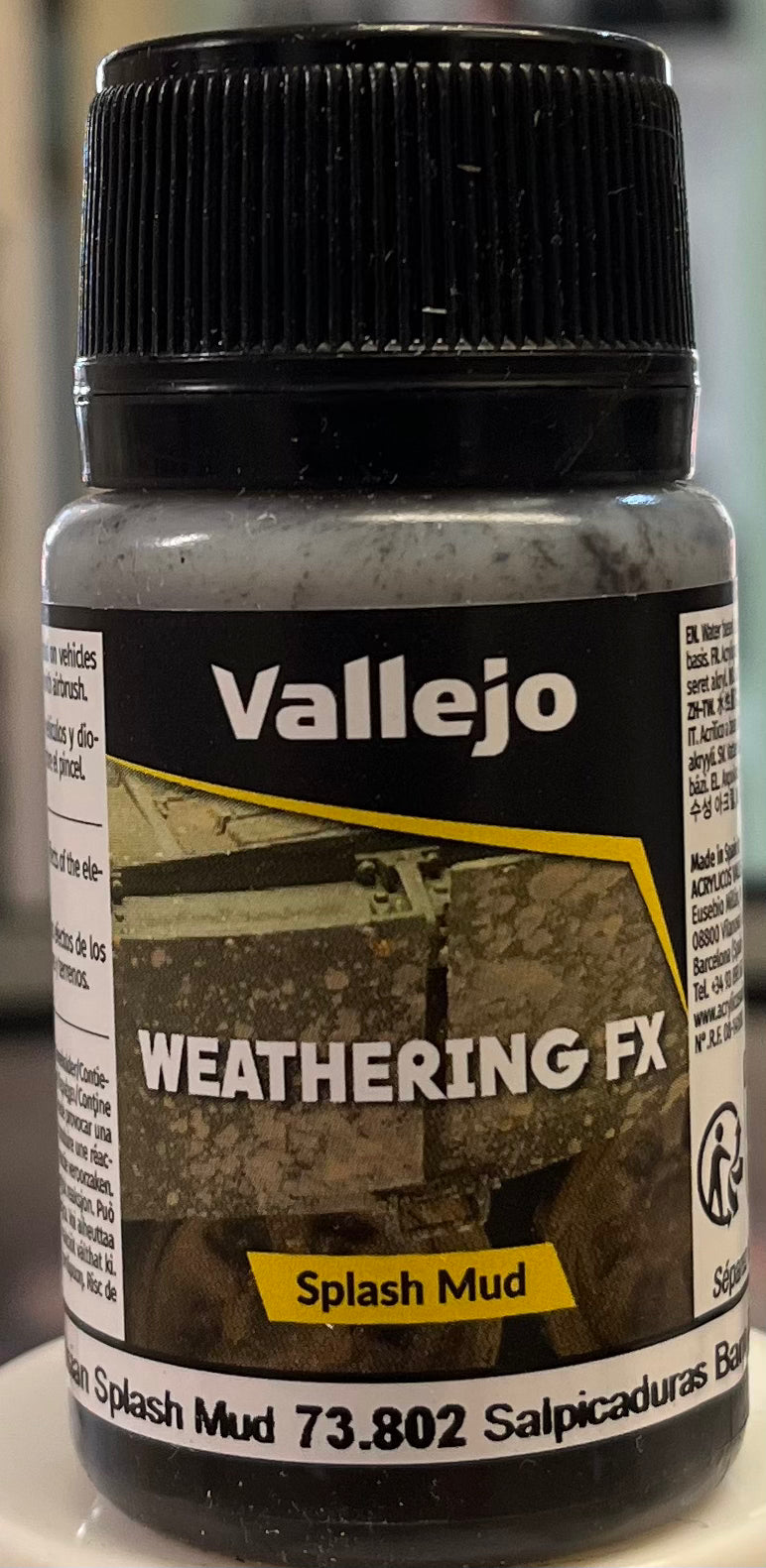 Vallejo Weathering FX 73.802 Russian Splash Mud