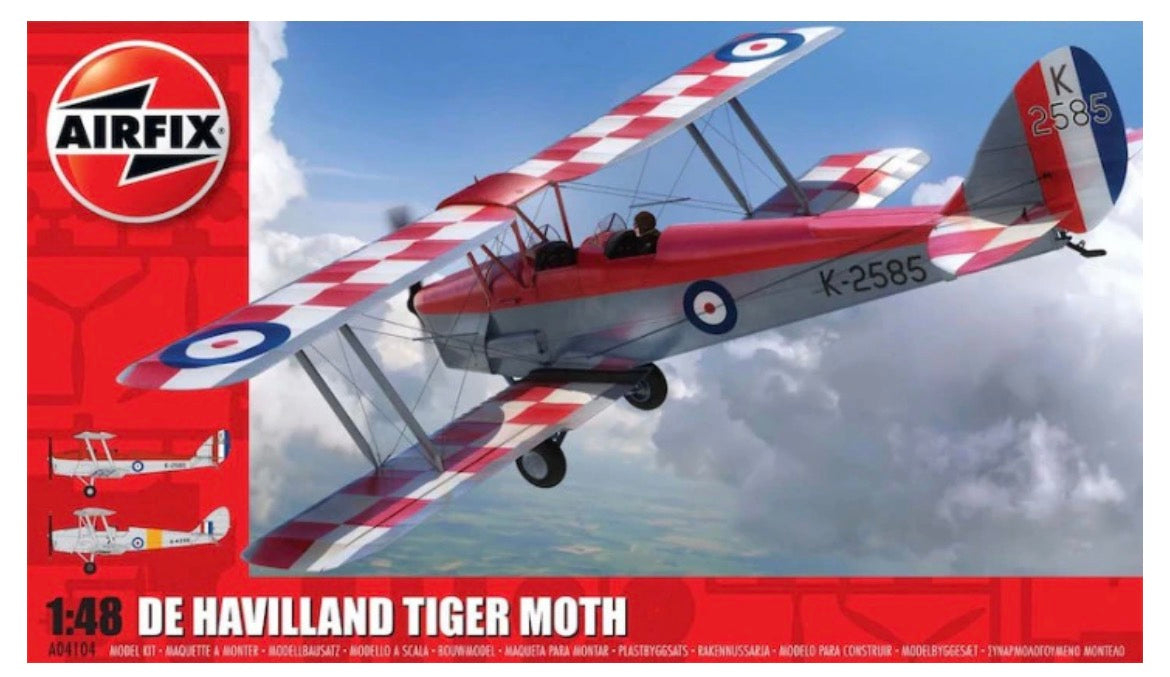 Airfix A04104 De Havilland Tiger Moth
