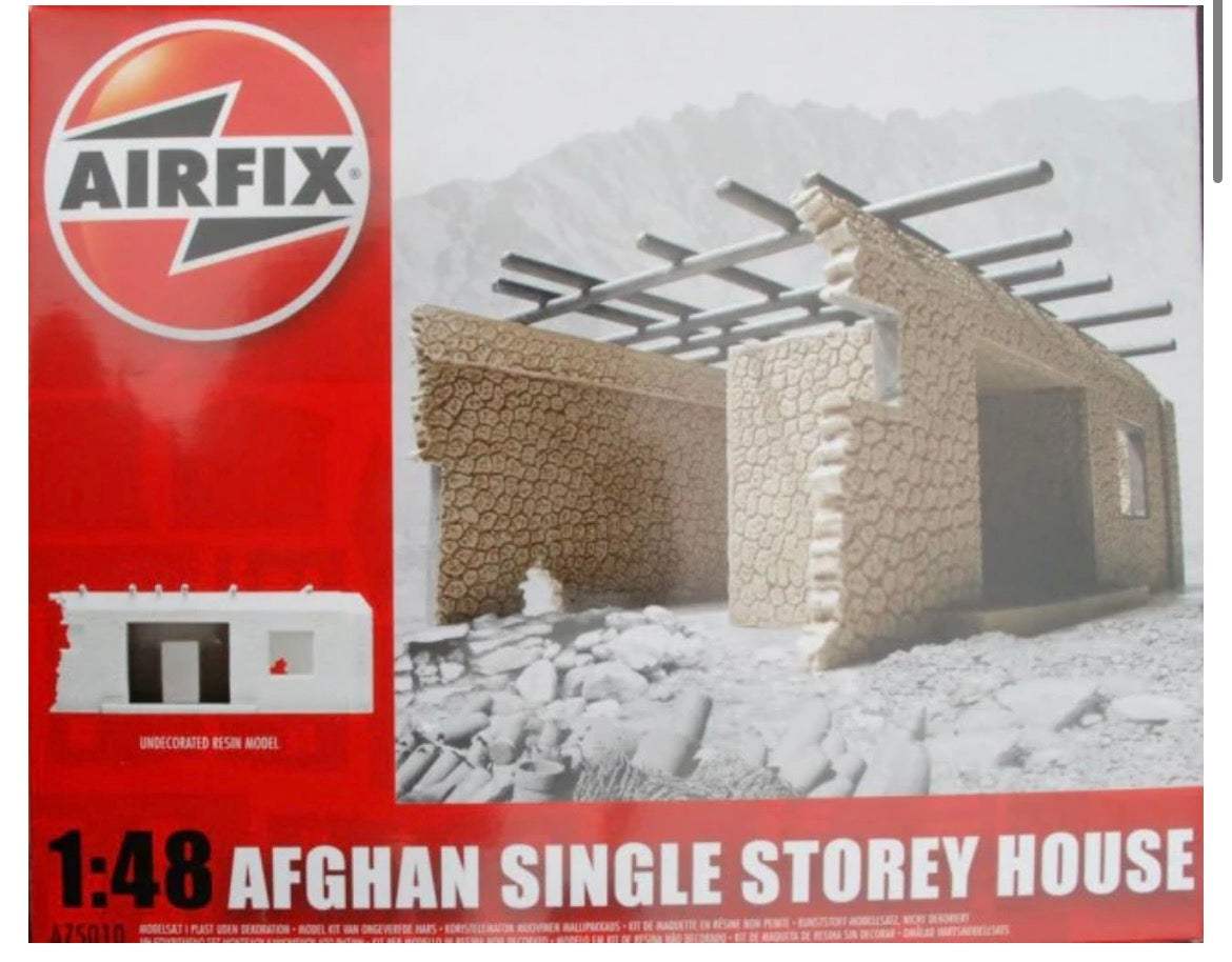 Airfix A75010 Afghan Single Storey House.