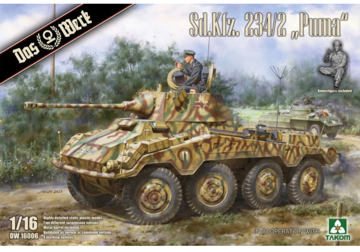 Das Werk DW16006 Sd.Kfz.224/2 Puma
