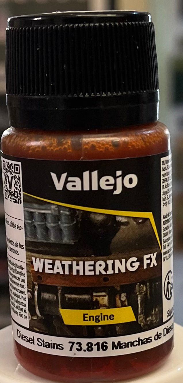 Vallejo Weathering FX 73.816 Diesel Stains