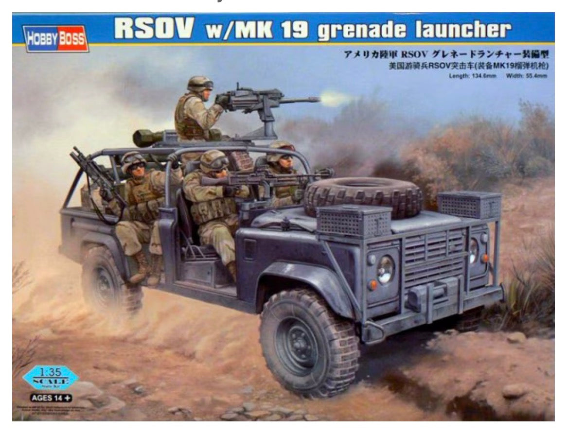 Hobbyboss 82449 RSOV w/MK 19 Grenade Launcher