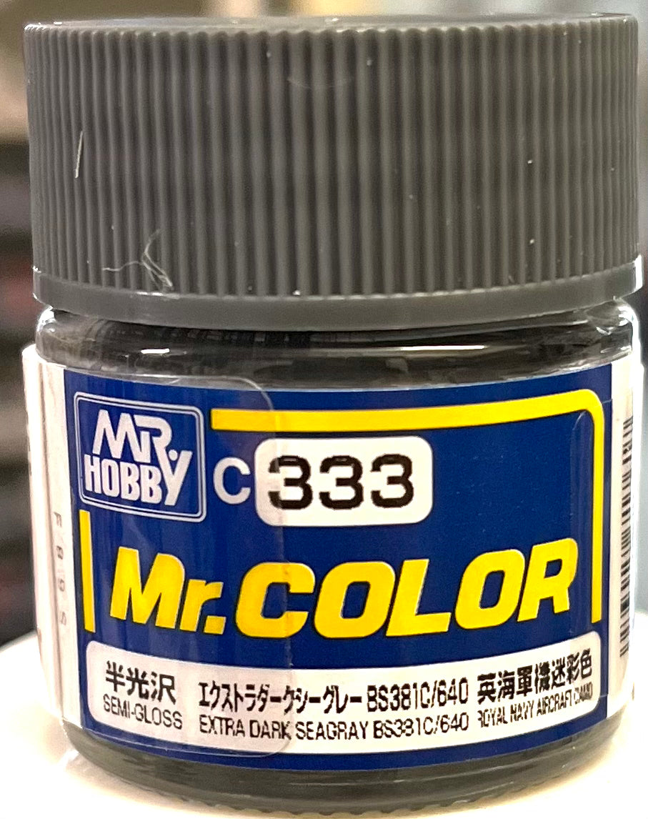 Mr. Color C333 Extra Dark Seagray BS381C/640