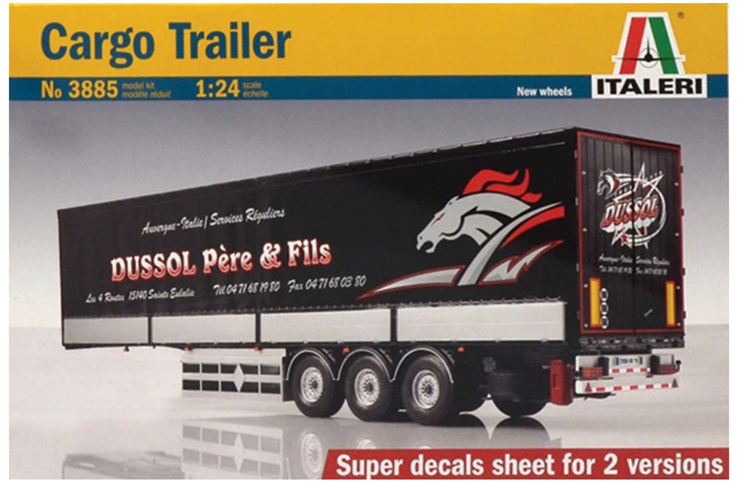 Italeri No.3885 Cargo Trailer