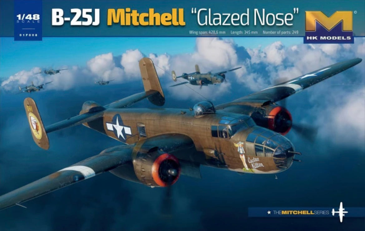 *Pre-Owned* Hong Kong Models 01F008 B-25J Mitchell “Glazed Nose”