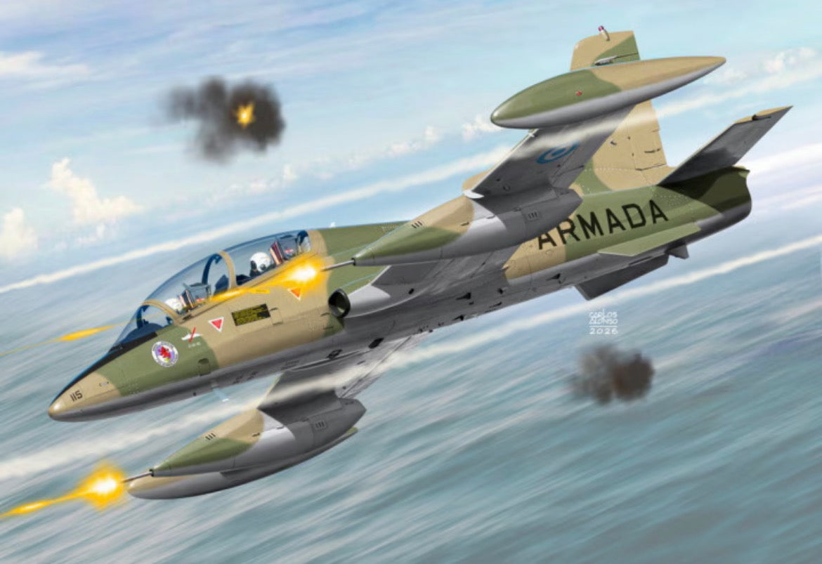 Kovozávody Prostějov KPH7226 Aermacchi MB-339 “With Guns”