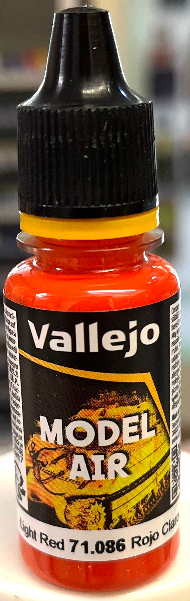 Vallejo Model Air 71.086 Light Red