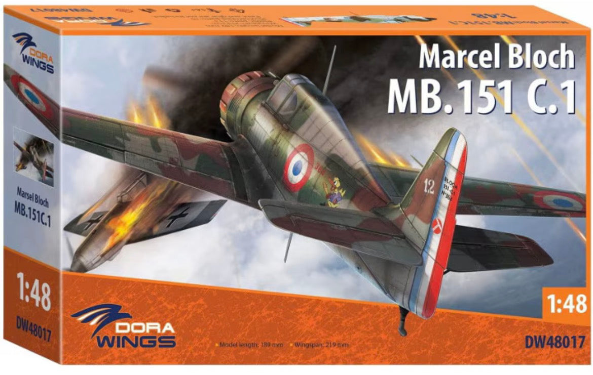 Dora Wings DW48017 Marcel Bloch MB.151 C1