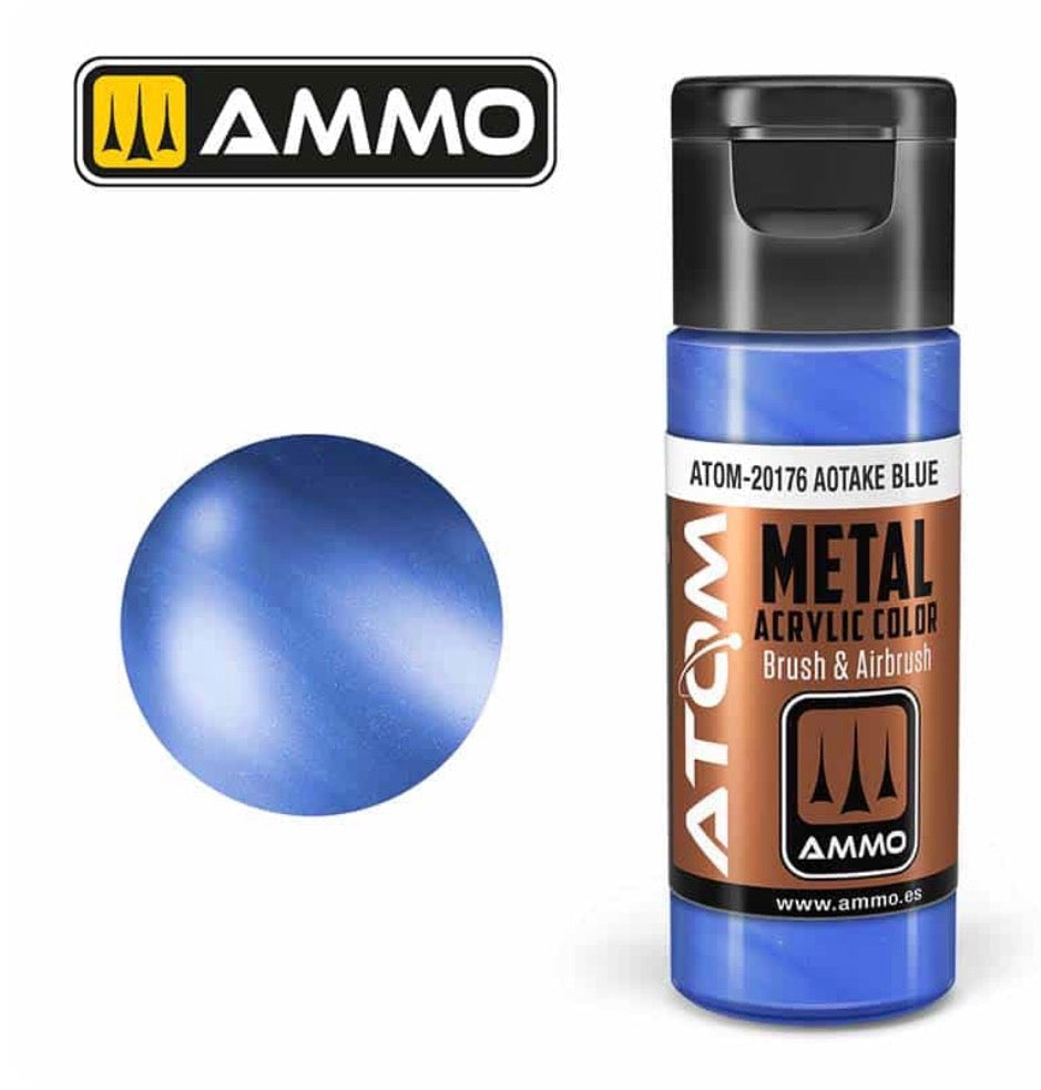 Atom 20176 Metallic Aotake Blue