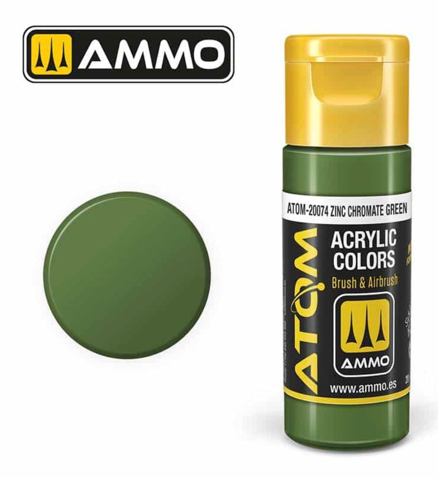 Atom 20074 Zinc Chromate Green