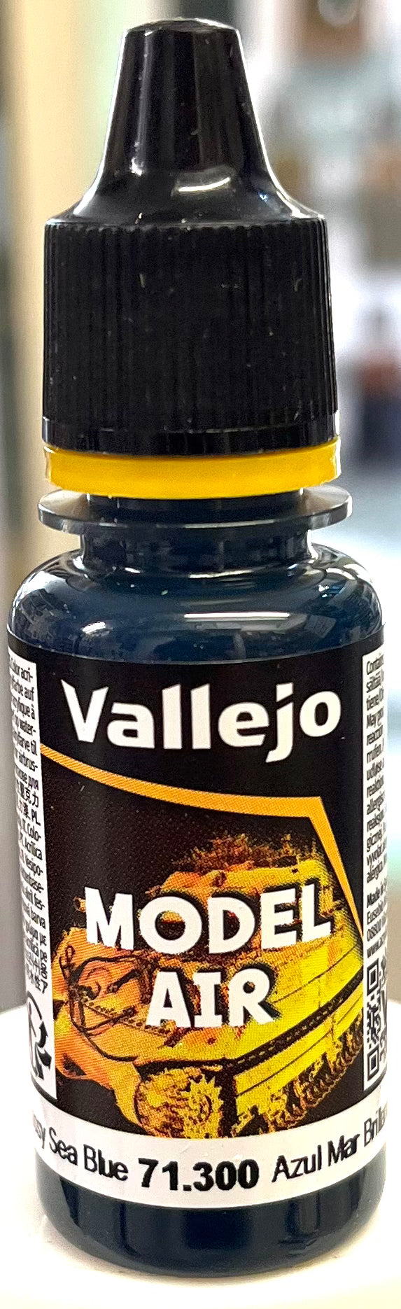 Vallejo Model Air 71.300 Glossy Sea Blue