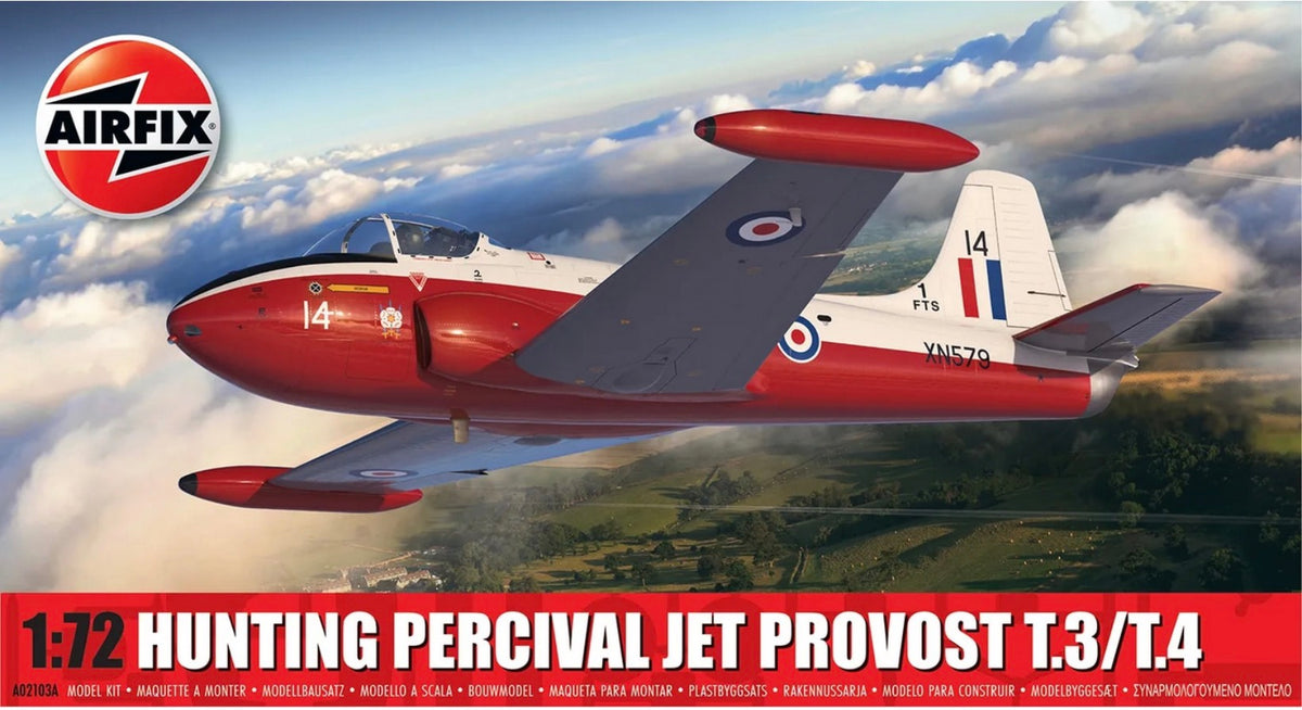 Airfix A02103A Hunting Percival Jet Provost T.3/T.4