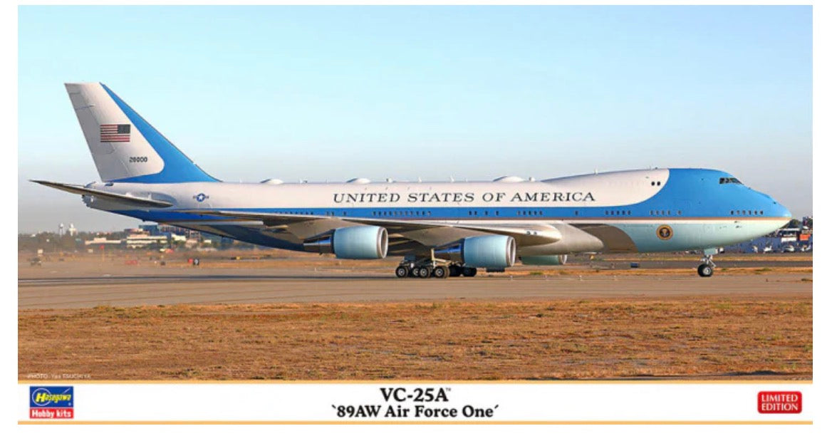 Hasegawa 10866 VC-25A ‘89AW Air force one’