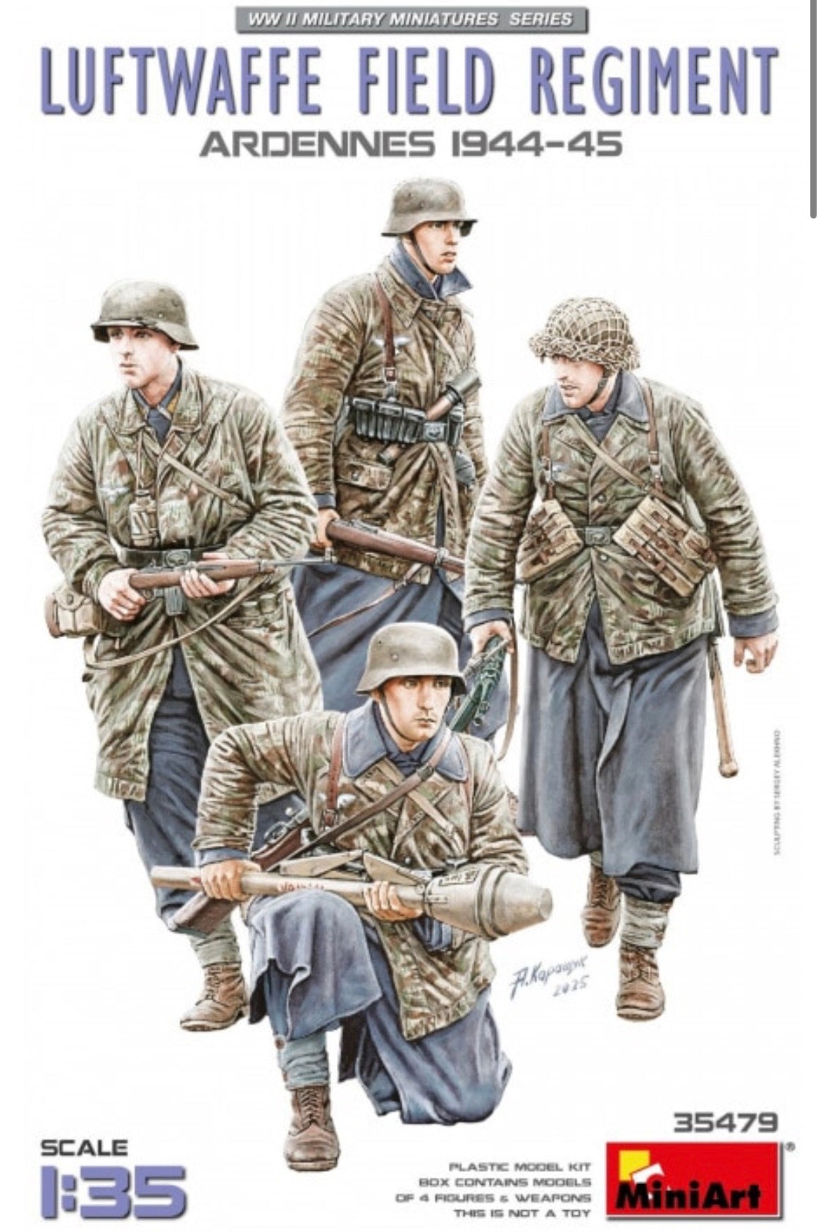 Miniart 35479 Luftwaffe Field Regiment