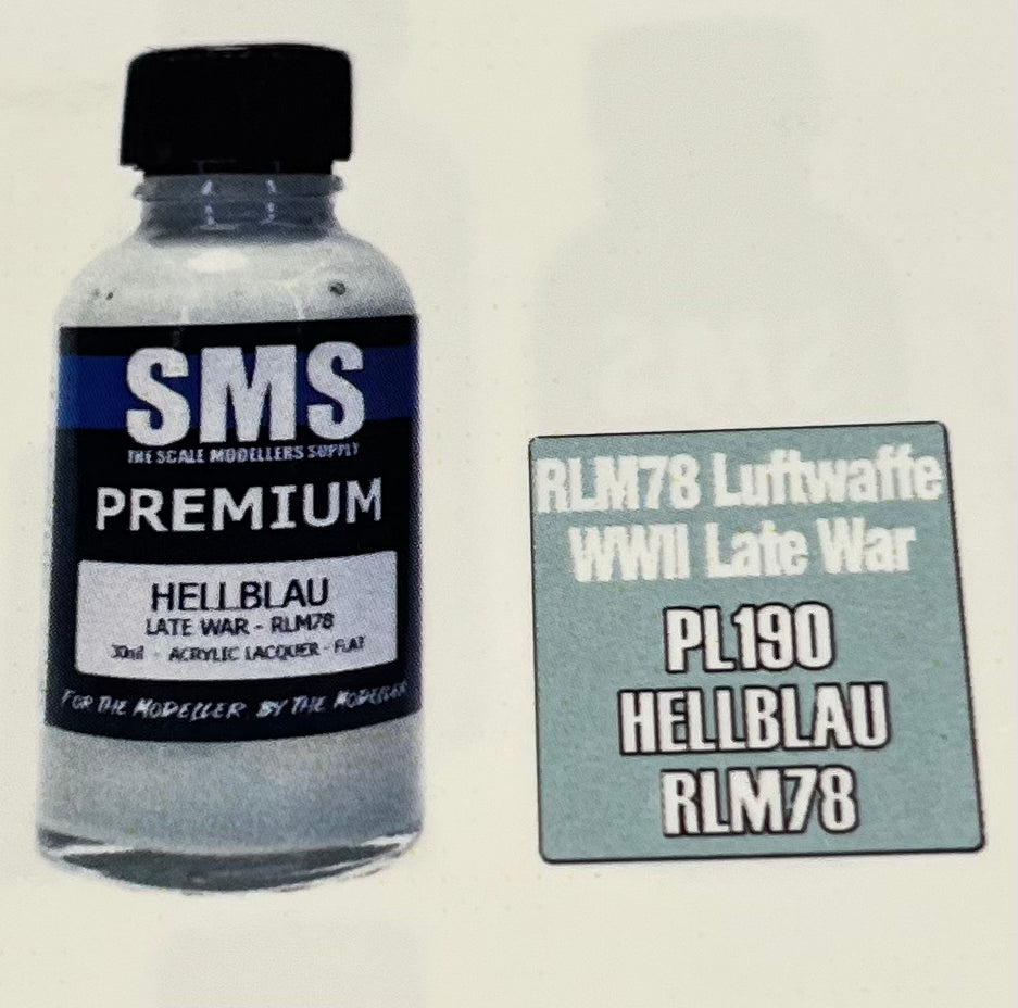 SMS PL190 Hellblau RLM78